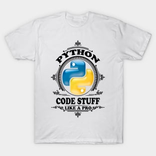 Python - Code Stuff Like A Pro - B T-Shirt